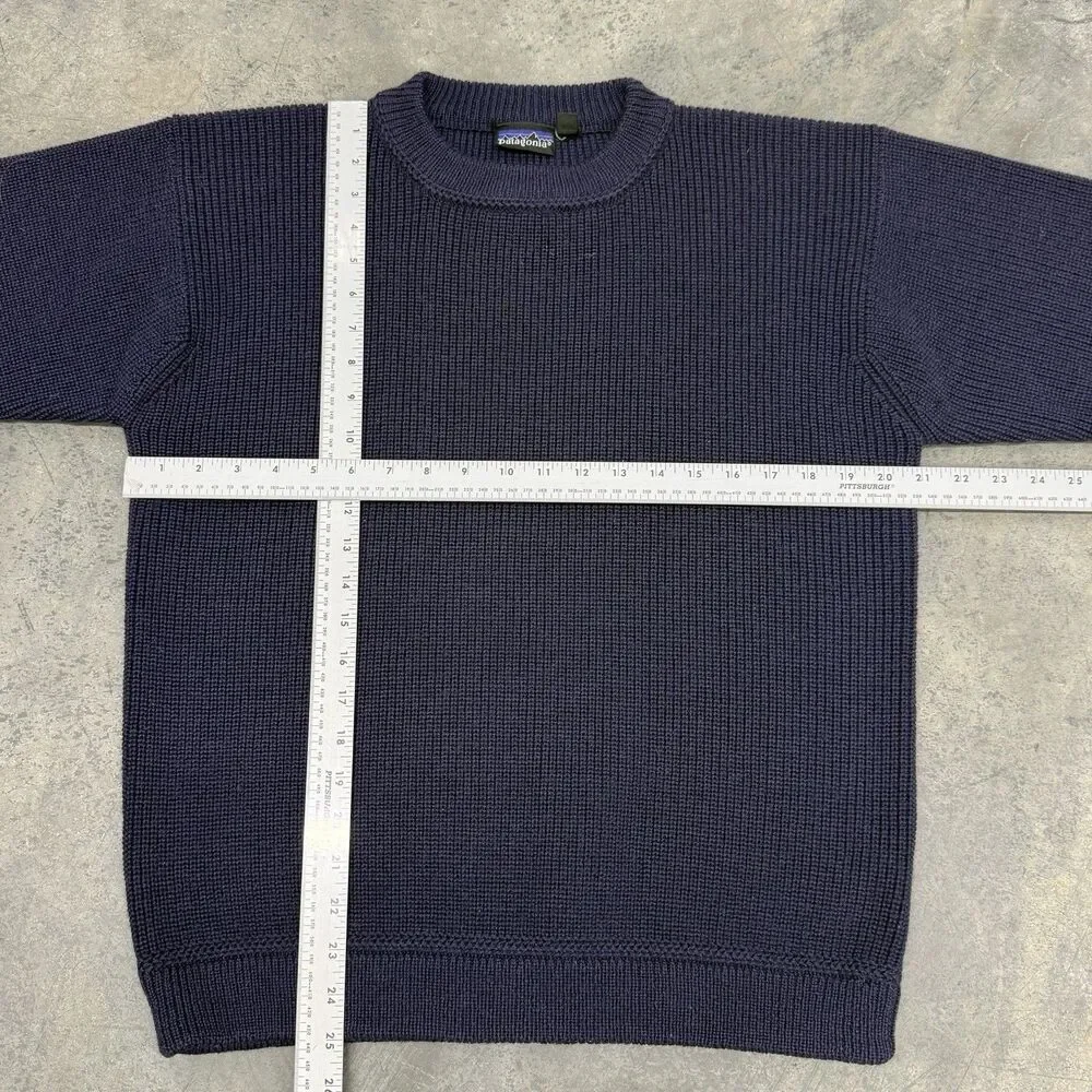 Vtg Patagonia Men’s ‘Chamonix’ Guide Sweater Medium 100% Wool